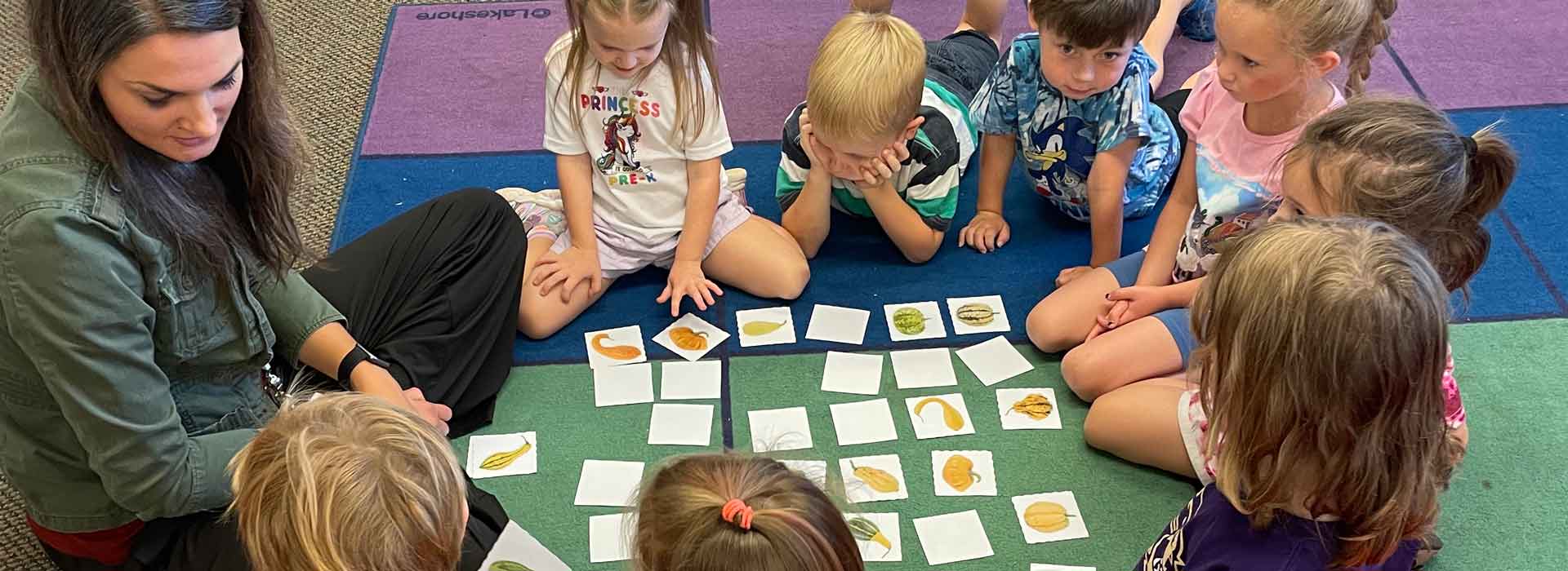Preschool music at Salem Christian Academy Dobson NC